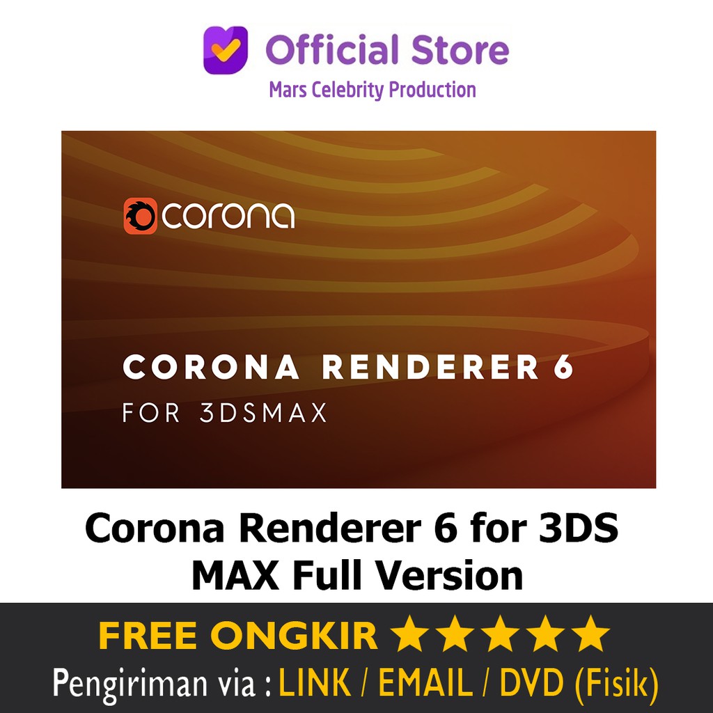 Software Corona Renderer 6 for 3DS MAX Full Version Terbaru 2021 Premium