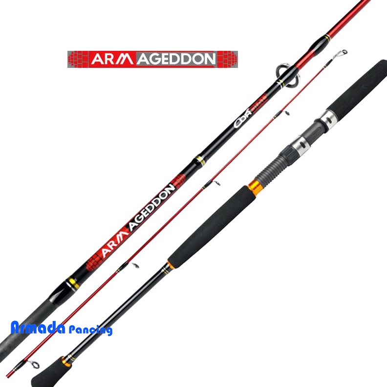 Joran Pancing Cordial ARMAGEDON PE 3-5 | Jigging Rod | Carbon Rod | Fuji Ring