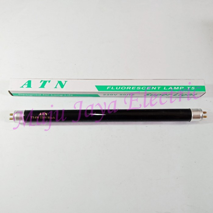 Lampu Neon T5 ATN 6 W Watt UV BLB Cek Uang Palsu Refill 6W 6Watt