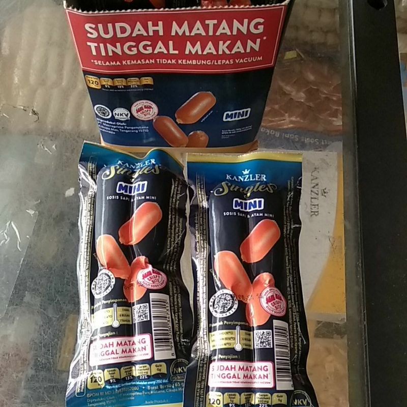 

KANZLER Singles Mini (Sosis Sapi dan Ayam Mini) 65gr