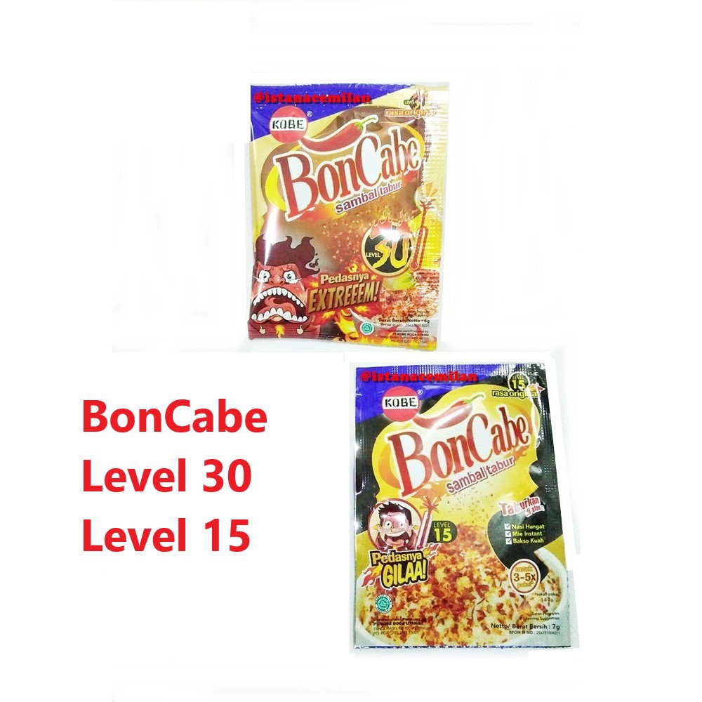 

Bon cabe (kobe)Level 15 Dan 30(6 pcs)