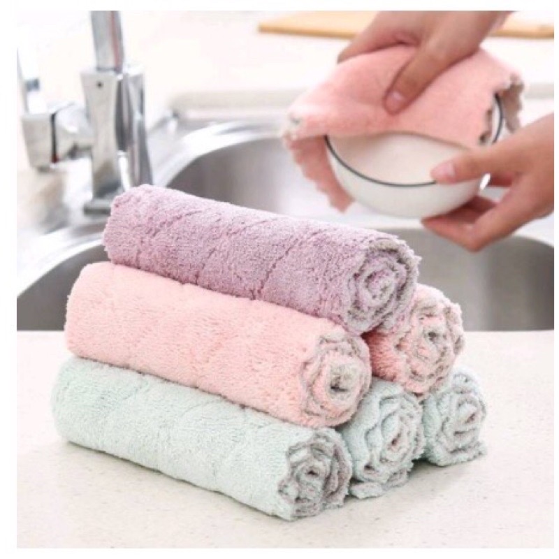 [ HALUS ] KAIN LAP MICROFIBER / LAP PIRING TANGAN LEMBUT / KAIN LAP DAPUR