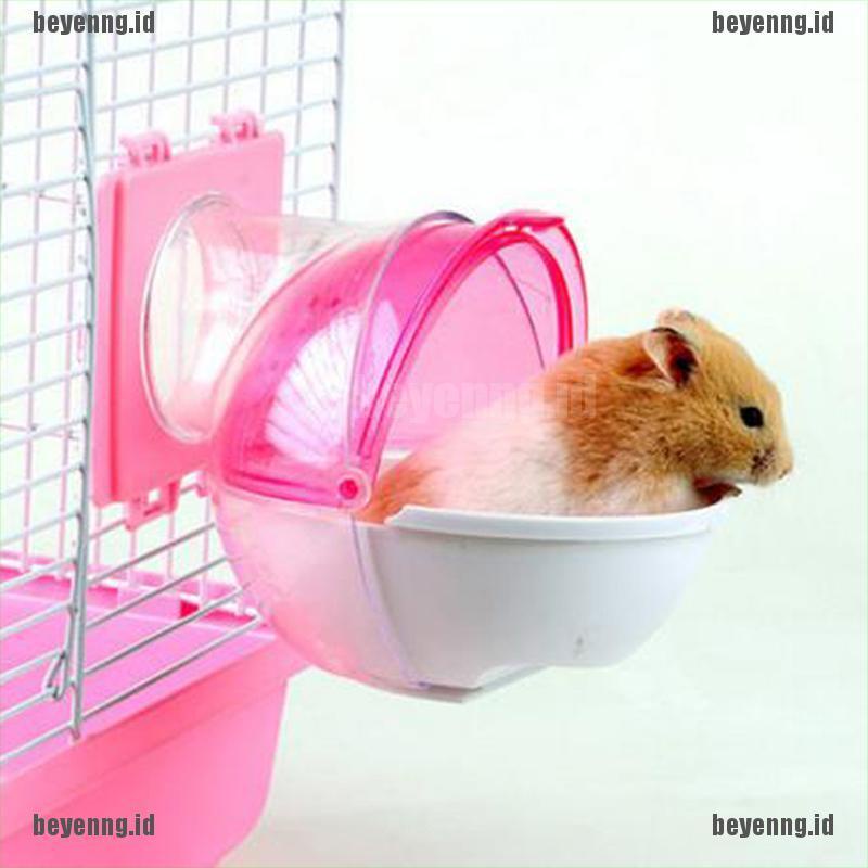 BEY Hamster Mouse Pet Bathroom Cage Box Bath Sand Room Toy Toilet Small Pet Supplies