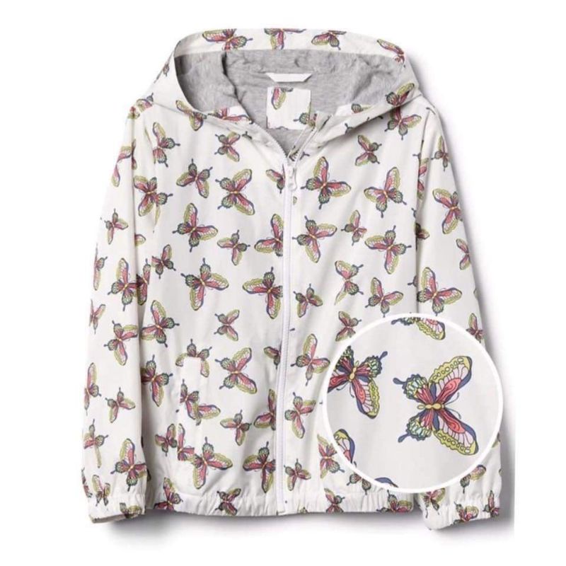 GAP - HOODIE WINDBREAKER BUTTERFLY