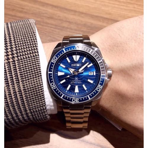 Seiko SRPD23K1 Samurai Save The Ocean Great White Shark Jam Tangan Pria Original SRPD23 Divers
