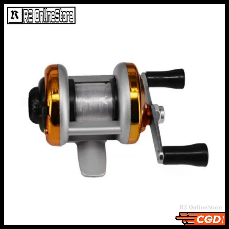 AC100 Series Mini Reel Pancing Baitcasting Fishing Reel 3.0:1 Gear Ratio 50 M - Rell Rel Ril Riil Ri