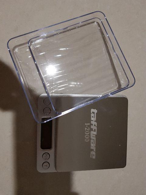 Timbangan Dapur Mini Digital Platform Scale 1kg 0.1g - I2000