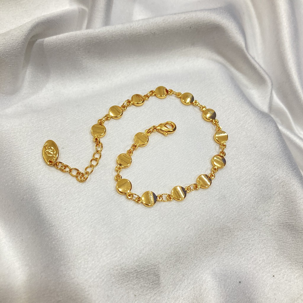Gelang Tangan Wanita Lapis Emas Aksesoris Fashion GLE76