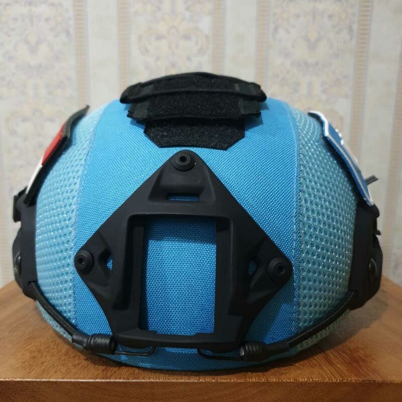 Helm Kevlar Anti Peluru Level 3A Original With Mounting NVG+Senter/Helm Balistik Level 3A Original