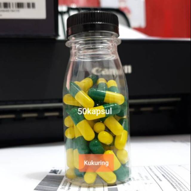 KUKURING Kapsul Kosong 50 kapsul untuk undur undur hidup