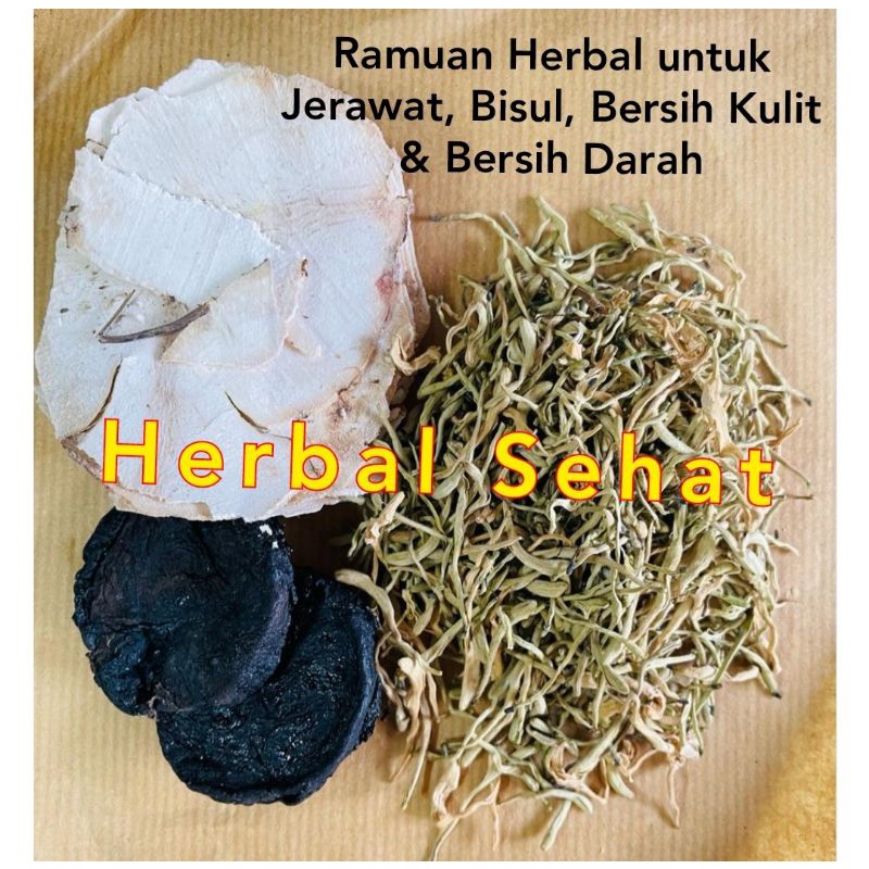 

Herbal untuk Jerawat / Bisul / Kulit Bersih Darah Shen Ti Tu Fu Jin Yin Hua