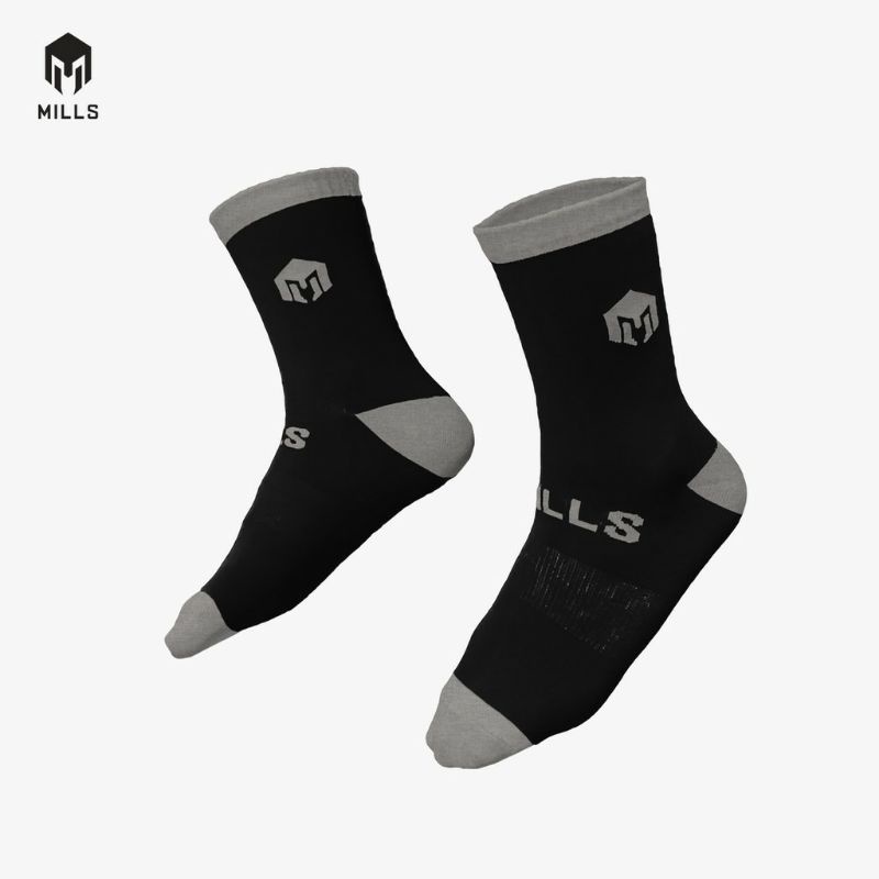 Mills quarter socks A1 2004 kaos kaki olahraga futsal bola voli basket sepeda