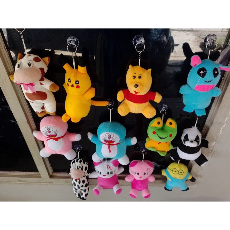 Boneka mini Tempelan kaca