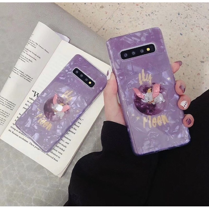 Dumbo Marble Case Samsung S8 S8+,S9 S9+ S10 S10+  Note8 Note 9 Note10 Note10+ S20 S20+