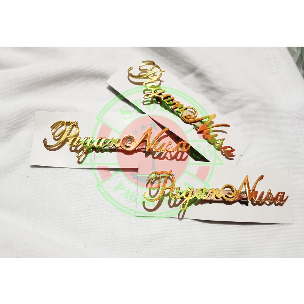 PIN PAGAR NUSA TULISAN (ATRIBUT PASUKAN INTI)