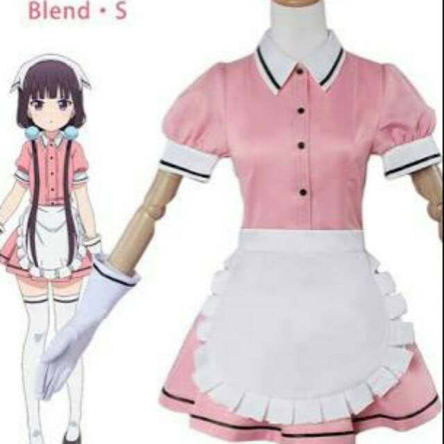 BLEND S COSTUME MAID ANIME JEPANG