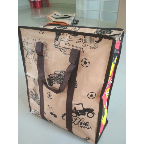 PEMBELIAN GROSIR TAS BELANJA / TAS LAUNDRY / TAS KARUNG / TAS SERBAGUNA UKURAN XS dan S TERPAL TEBAL RESLETING BESAR GAMBAR POLOS TERLARIS dan TERMURAH