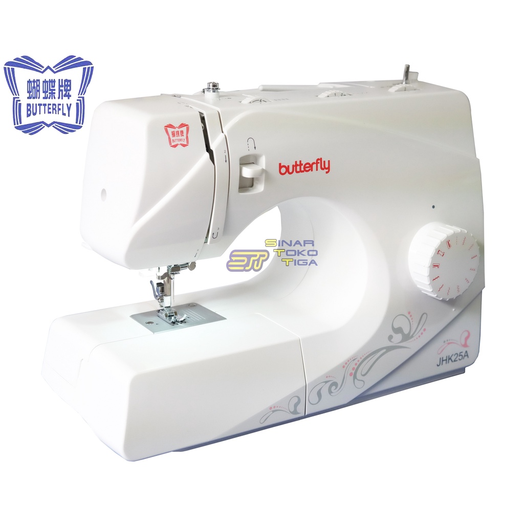 Butterfly JHK25A MESIN JAHIT PORTABLE MULTIFUNGSI JHK 25 A JHK 25A