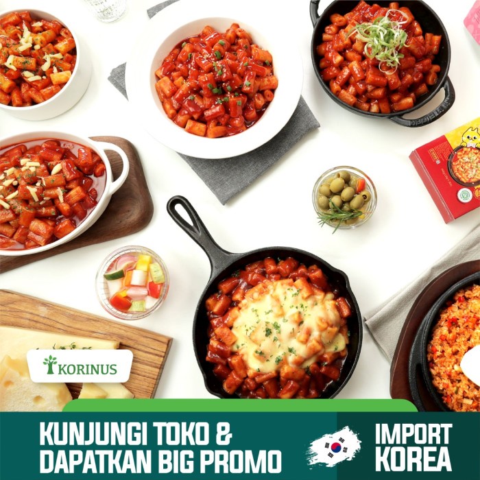 

INSTANT-CAMILAN- PAKET RICE TOKPOKI 300GR + TOKPOKI SAUCE 120GR -CAMILAN-INSTANT.