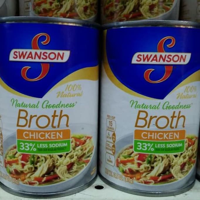 

SWANSON CHICKEN BROTH / KALDU AYAM SWANSON CHIKEN BROT