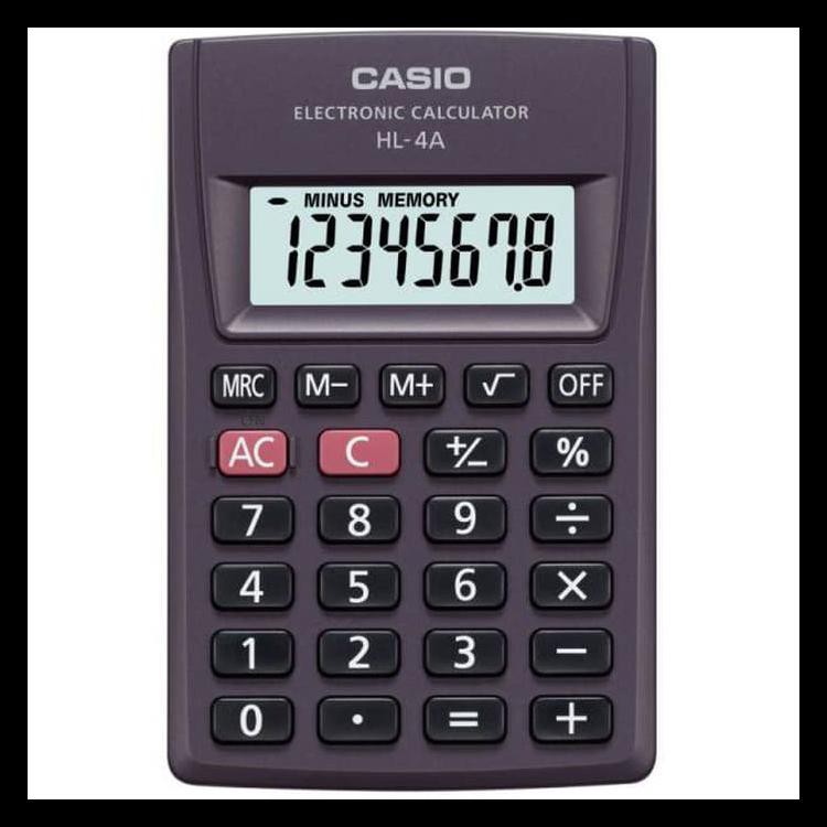 

Hot Product Casio Hl-4A - Kalkulator Saku Promo