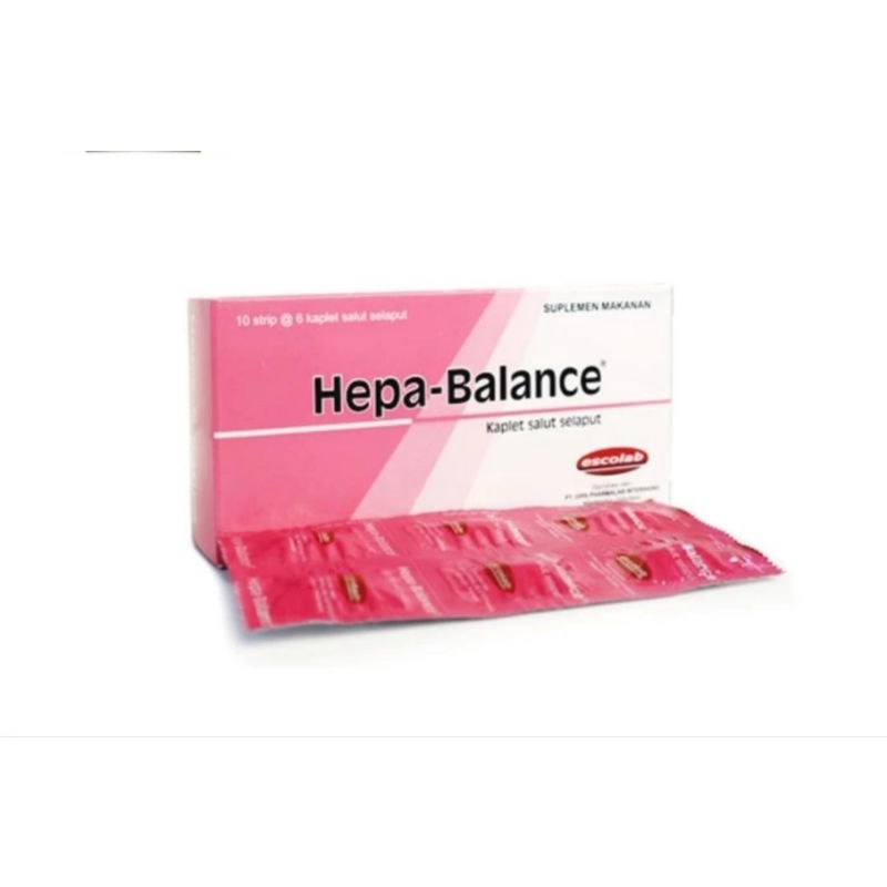 Hepa Balance, Suplemen Hati, Vitamin Hati, Hepa