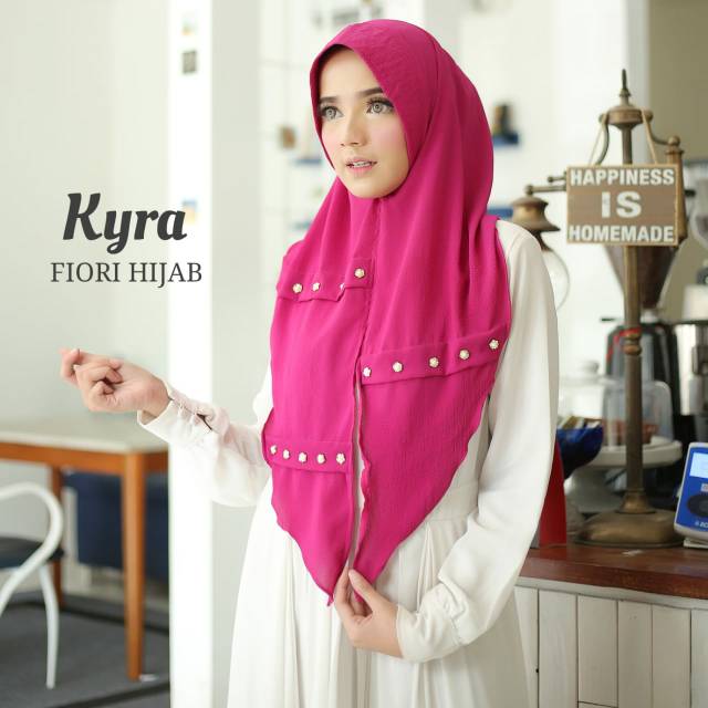 Hoodie Kyra original Fiori Hijab