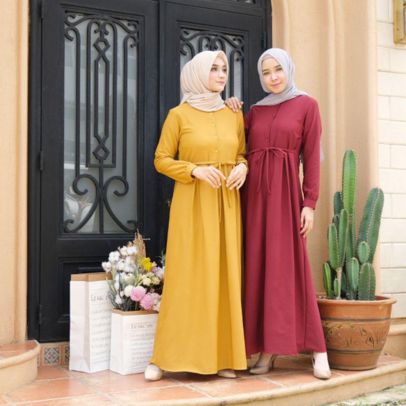 ACHILLA PLAIN DRESS