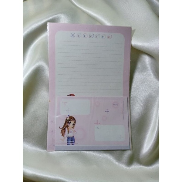 Koleksi Kertas Surat Jadul Mainan Nostalgia 90an Amplop Letterset Letterpad Letter Set Pad Memo Note