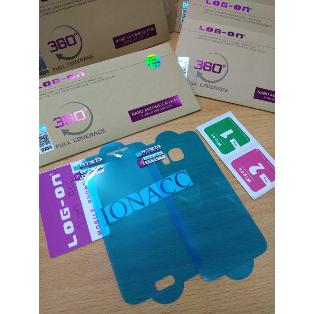 ANTI GORES JELLY HYDROGEL SAMSUNG S7 EDGE FULL DB ANTI