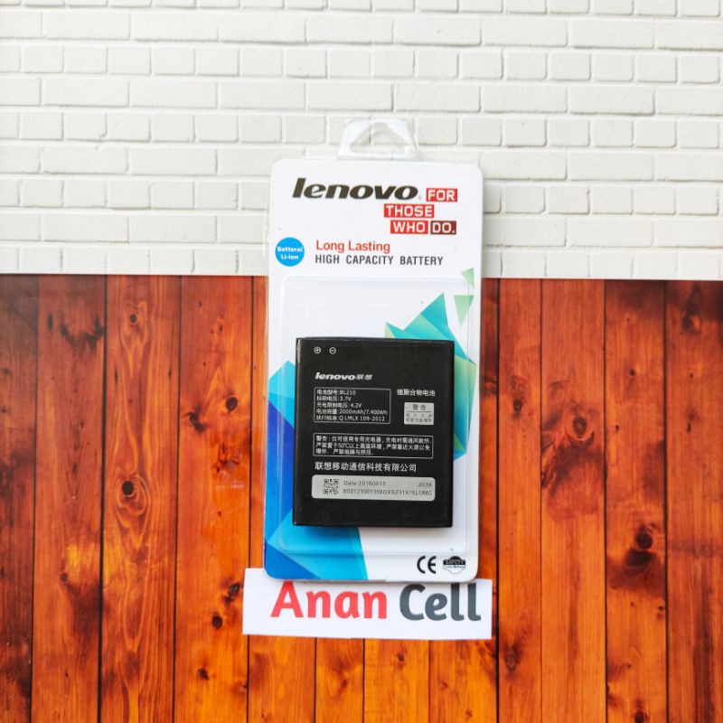 Baterai batre Lenovo BL210 S820 A656 S650 S658 A606 A766 / Battery Batre Lenovo BL210 BL 210