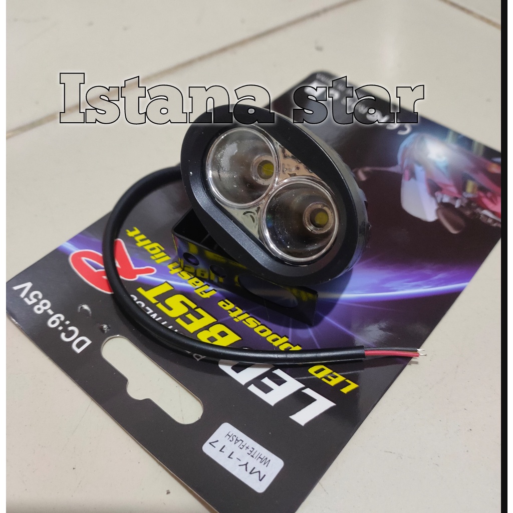 Lampu Tembak sorot Owl Mini 2 mata Super Terang