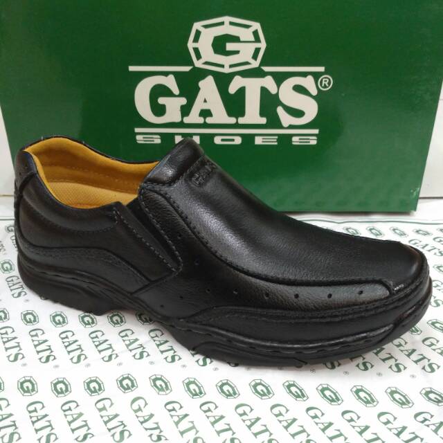 Sepatu Kulit Gats MP 2608 Hitam original