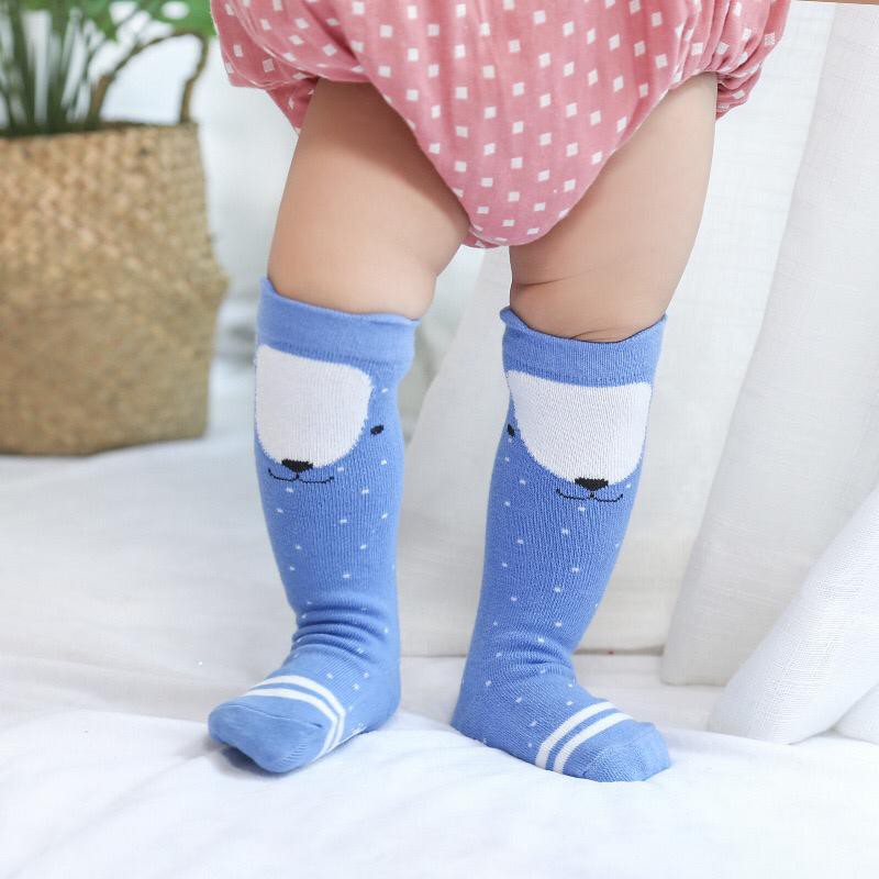 ☛TK☚ R150 KAOS KAKI KOREA BAYI LUCU PANJANG PREMIUM ANTI SLIP KIDS SOCK BABY KAOSKAKI CUTE SELIP KBP