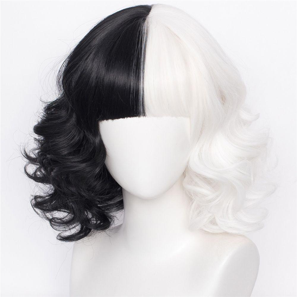 Top Wig Fashion Wanita Perempuan Helloween Cosplay