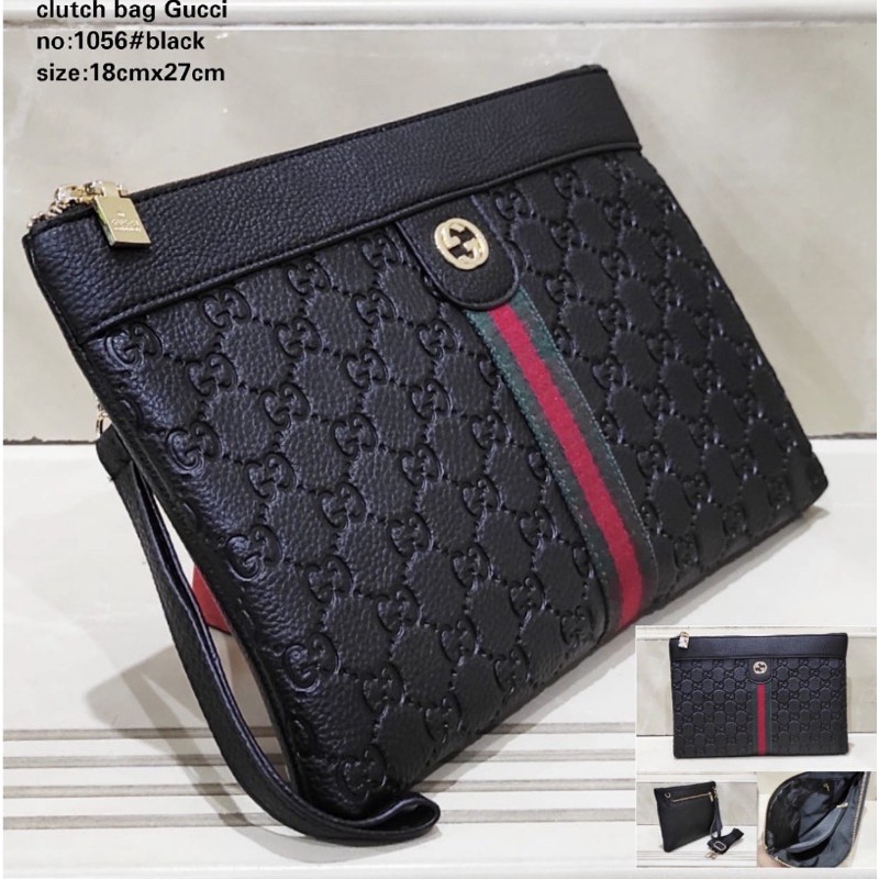 Clutch Gucci premium Quality Tas tangan pria dan wanita handbag import