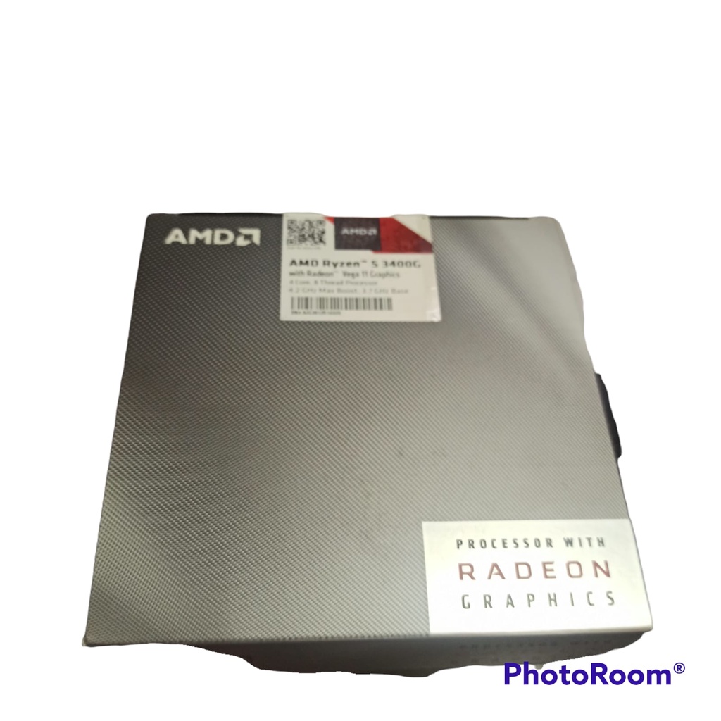 AMD Ryzen 5 3400G 4-Core 3.7GHz RX VEGA 11 + Mobo B450M Gaming Paket