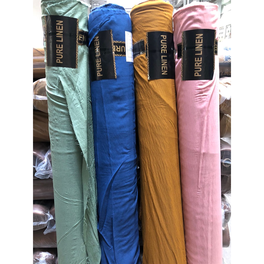 Multi kain pure linen per roll 50 yard (45 meter)