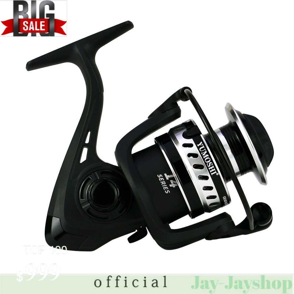 YUMOSHI LS Reel Pancing Fishing Reel 14 Ball Bearing 5.2:1
