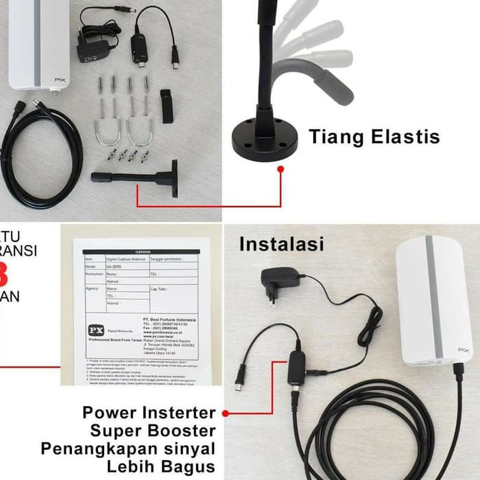 PX antena digital analog TV PX-5700 HDTV master PX5700