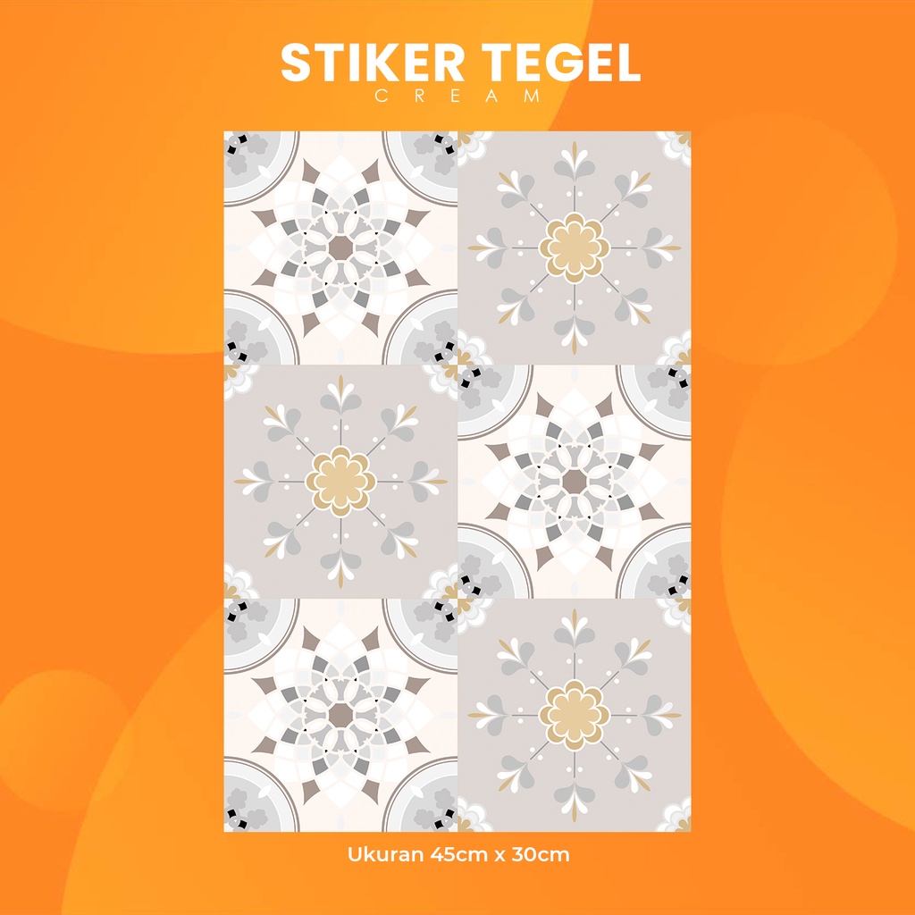 [BM Stiker Tegel] Clean Rubber / STIKER DINDING / STIKER KERAMIK / STIKER LANTAI