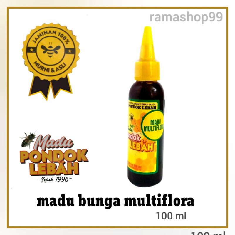 

Madu Multiflora 100 ml Madu Pondok Lebah