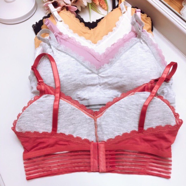 Bra kemben / Sport Bra kait belakang bahan soft