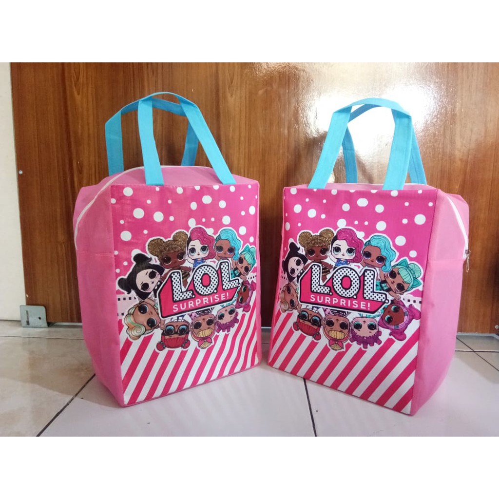 

Tas Ulang Tahun Lol Model Resleting Printing Full Color