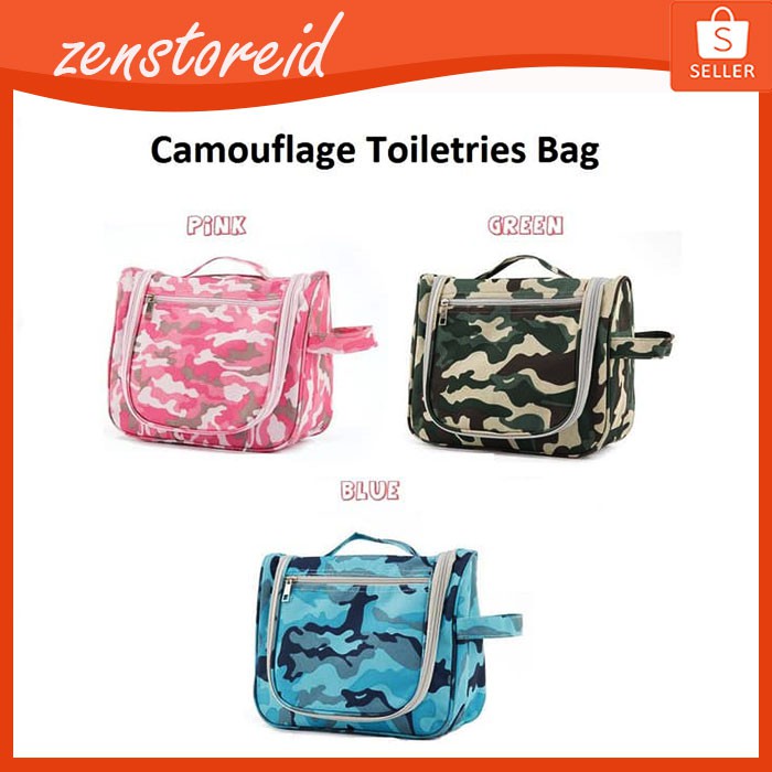 camouflage toiletry bag