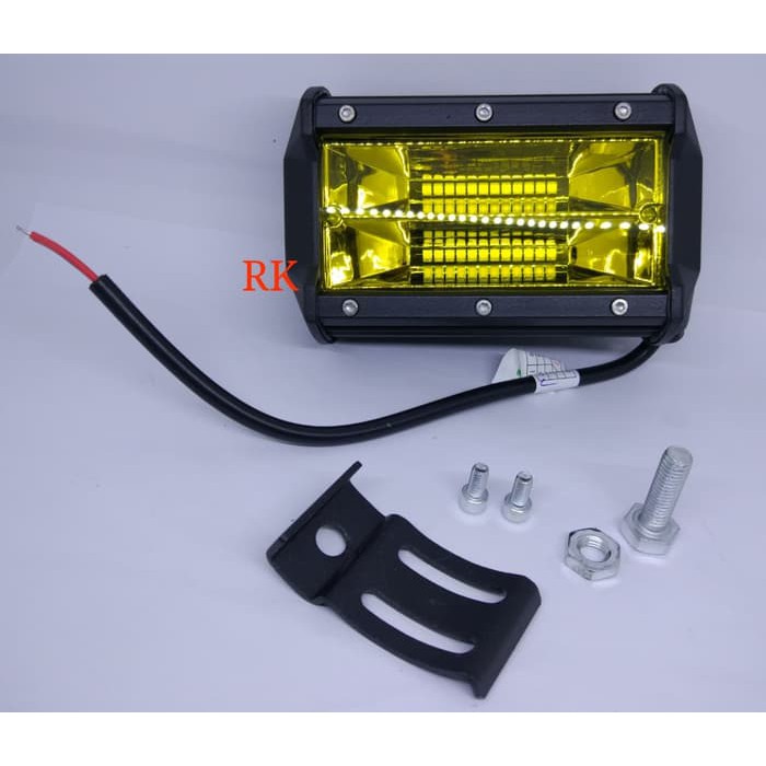 LAMPU SOROT LED KUNING LAMPU KABUT LED OUTDOOR MOBIL DAN MOTOR