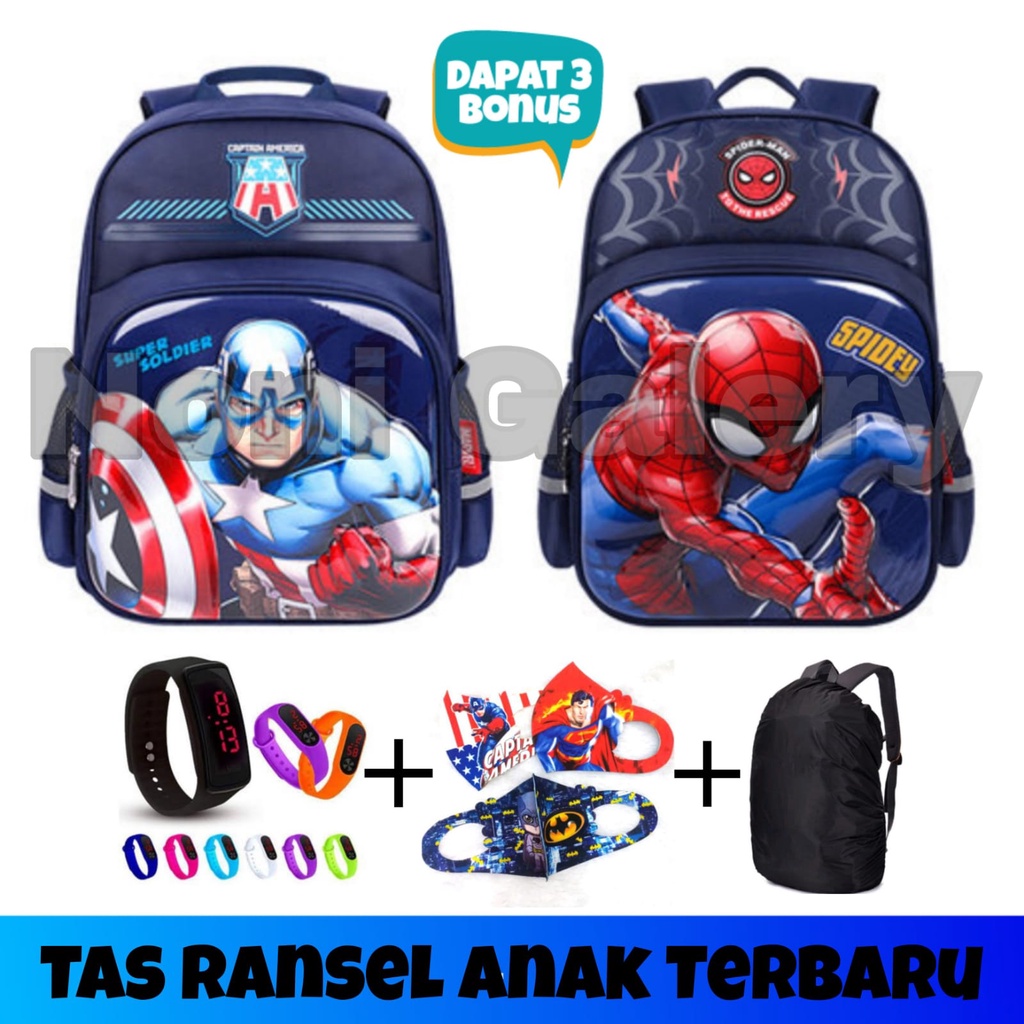 Tas ransel anak terbaru - tas anak laki - tas karakter anak