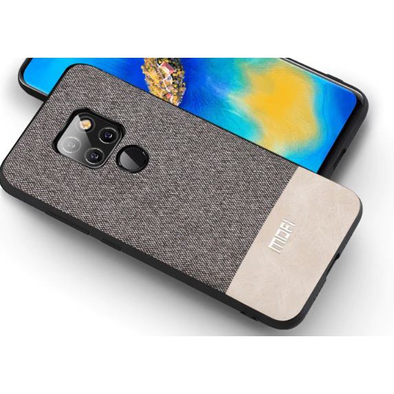 Huawei Mate 20 MOFi Fabric Design Jeans Silicone Case Original