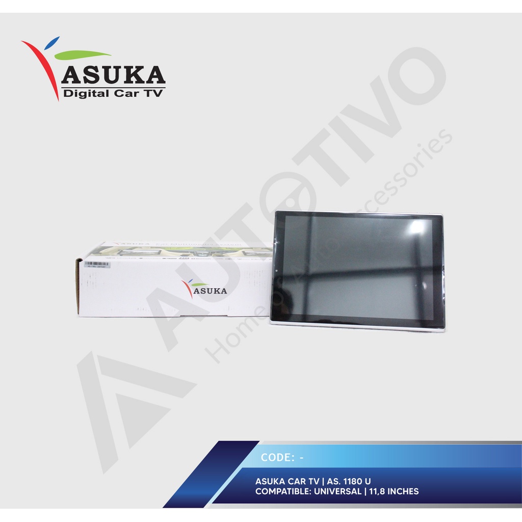 Headrest Monitor Android Clip On 11.8 inch AS-1180U ASUKA