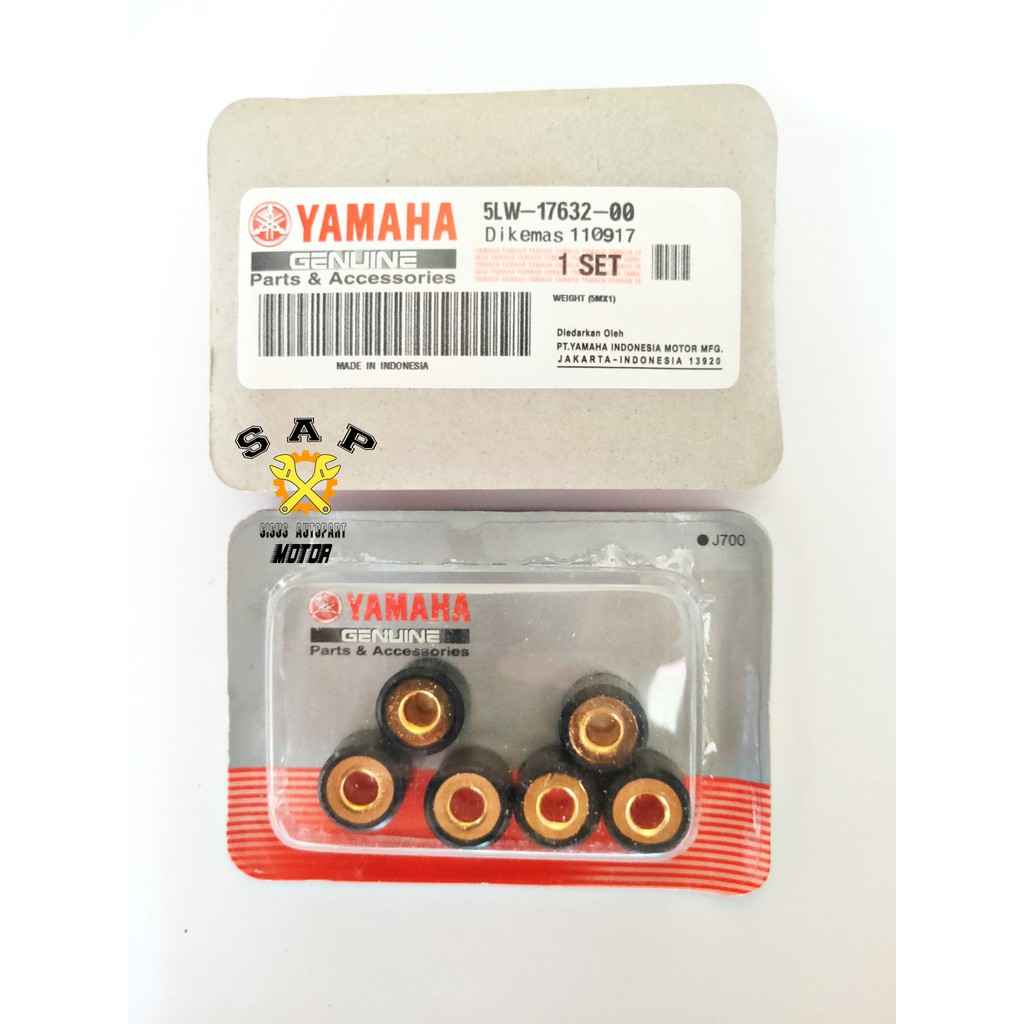 Roller Set Yamaha Mio lama,Sporty,Soul,Karbu / Fino Karbu / Nouvo 5LW